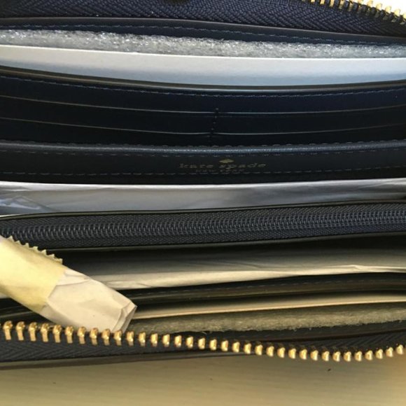 Kate spade WLRU4841 Camel Neda Wallet NWT PRICE FIRM - Picture 6 of 8